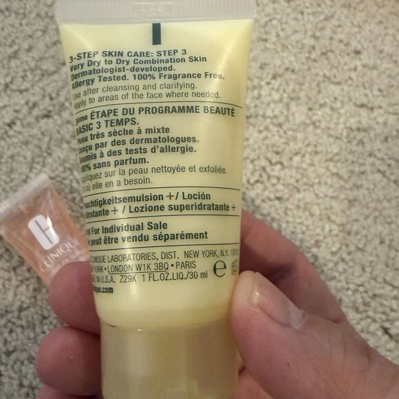 NEW Clinique Travel Size Lot W/bag Moisture Surge Moisturizing Lotion Eye Shadow - Picture 6 of 8